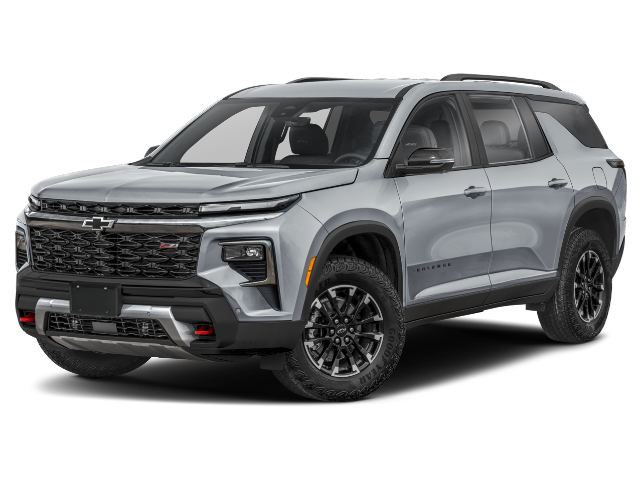 2024 Chevrolet Traverse Z71 in Radiant Red Tintcoat — front three-quarter view