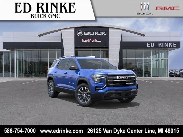 2026 GMC Terrain Elevation in Rapids Metallic — front three-quarter view