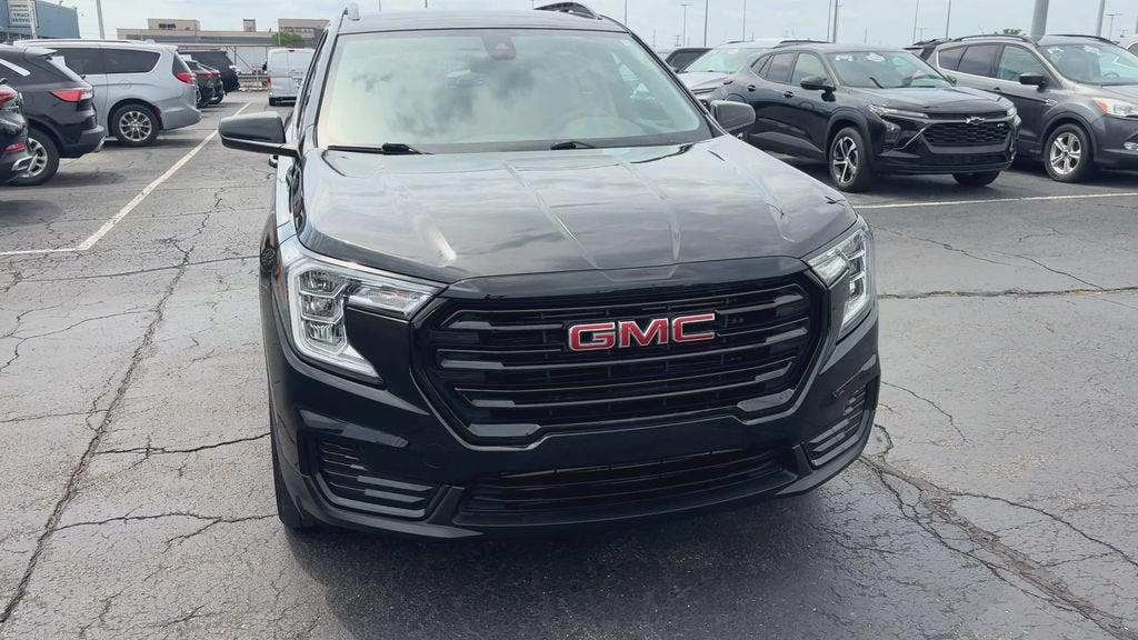 2023 GMC Terrain — rear three-quarter view