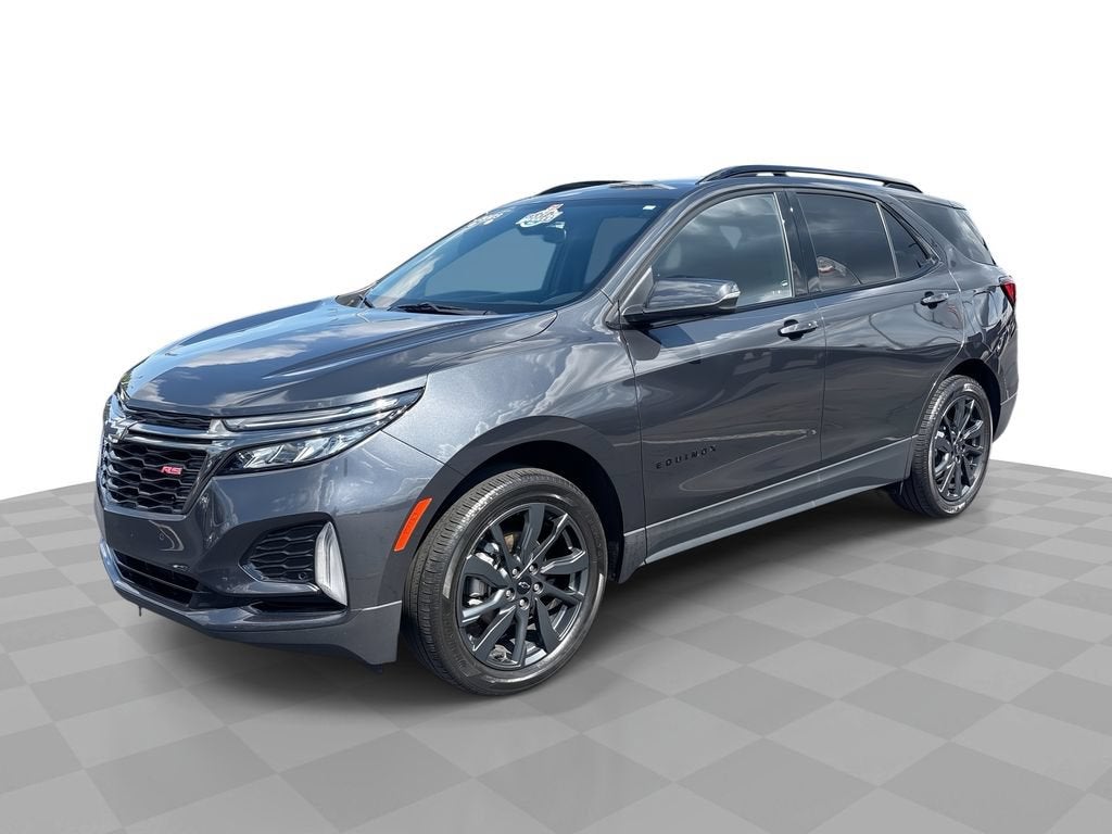 2023 Chevrolet Equinox RS in Iron Gray Metallic — front three-quarter view