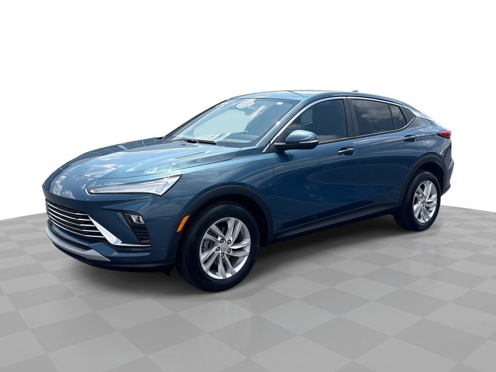 2024 Buick Envista Preferred in Ocean Blue Metallic — front three-quarter view