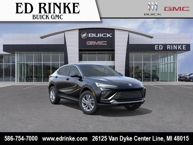 2026 Buick Envista Preferred in Ebony Twilight Metallic — front three-quarter view