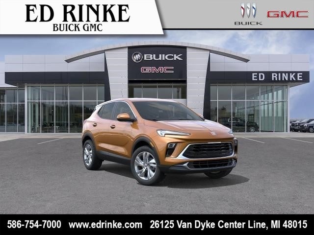 2026 Buick Encore GX Preferred in Copper Ice Metallic — front three-quarter view