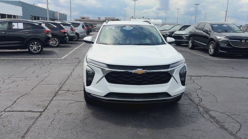 2024 Chevrolet Trax — rear three-quarter view
